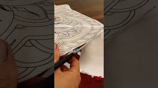 Ornamental tattoo stencil design [upl. by Brenton]