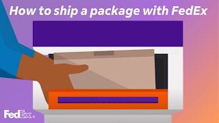 How to ship a package with FedEx [upl. by Fish623]