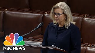 Watch Liz Cheneys Speech On House Floor [upl. by Yenial]