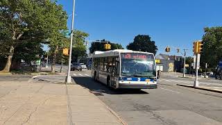 MTA 2015 Nova LFS 8091 on the Q76 with Casey Stengel depot sticker [upl. by Llener]