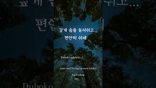 Duboko udahni i opusti se naučićeš korejski korean kdrama koreanlanguage korejski [upl. by Adeline]