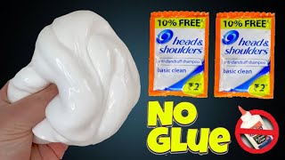 100 WORKING SHAMPOO SLIME How to make Slime with Head amp Shoulders Shampoo no borax no glue [upl. by Ahsenyt]