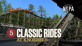 5 Classic Rides at Knoebels [upl. by Ziwot]