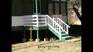 Do You Need A Porch Guard Rail  House Construction [upl. by Korey140]