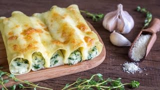 Cannelloni med ricotta och spenat [upl. by Oznohpla]