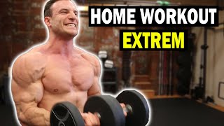 30 Minuten Ganzkörper Workout mit Hanteln  Muskelaufbau Extrem [upl. by Retse445]