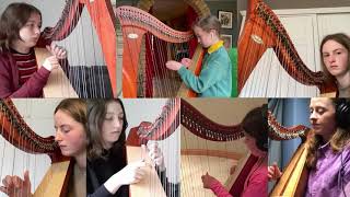 Cruinniú na nÓg 2021 with music from Music Generation Clares Harp Ensemble and Niamh O’Brien [upl. by Isus888]