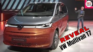 2022 VW Multivan T7 Reveal  Volkswagen [upl. by Cataldo107]