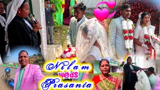 Pabitra church marriageNilam weds PrasantaKeotenposh mandli teliposh pastorate soyvlogs [upl. by Biron258]