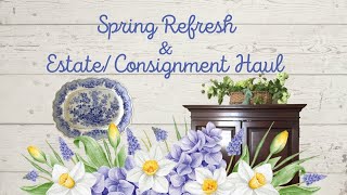 Spring Refesh amp Estate SaleConsignment Finds [upl. by Eseerehc]