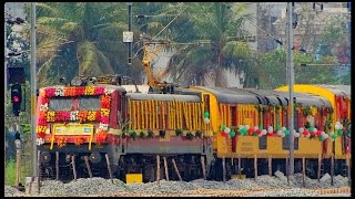 INAUGURAL RUN of 22708 TIRUPATI VISHAKAPATNAM DOUBLE DECKER Express  INDIAN RAILWAYS [upl. by Walter823]