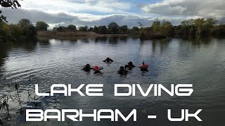 Barham Lakes  Fishing lake exploration Suffolk  UK [upl. by Earvin631]