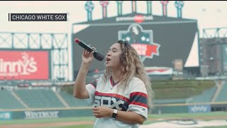 Maestra de Bloomington cantará el himno nacional en el partido de los White Sox [upl. by Micki]