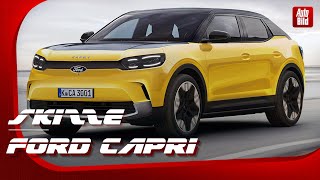 Ford Capri 2024  Bringt Ford den Capri als ElektroSUV zurück  Skizze [upl. by Carrillo]