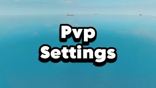 How To Enable PVP Settings  Destroy the ship Roblox [upl. by Macfarlane]