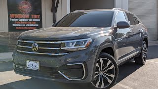 2020 VW ATLAS R LINE FULL SUNTEK HIGH PERFORMANCE WINDOW TINT INCLUDING WINDSHIELD [upl. by Aseram]