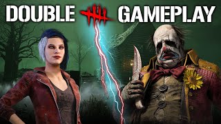 LE CLOWN  THE CLOWN DOUBLE GAMEPLAY KILLER amp SURVIVANT FR 2  DEAD BY DAYLIGHT [upl. by Edorej]