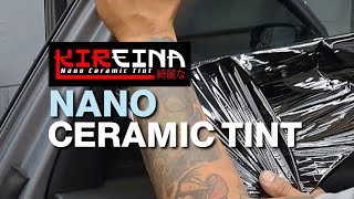 Kireina Nano Ceramic Tint Preview  Medium and Dark [upl. by Akamahs]