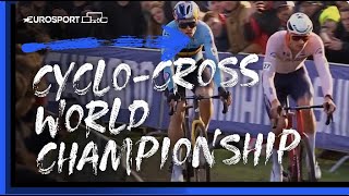 A duel for the ages  2023 UCI CycloCross World Championship  Mens Elite  Highlights Eurosport [upl. by Elleral]