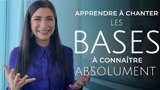 Apprendre à chanter les BASES à appliquer ABSOLUMENT [upl. by Llenrev]