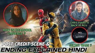 Deadpool 3 Post Credit Scene  Deadpool amp Wolverine Ending Explained In Hindi  MT Explained [upl. by Netsryk899]