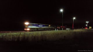 6CK1 QUBE Viterra Containerized Grain Train 2142023  PoathTV Australian Railways [upl. by Royall]