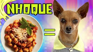 O PROBLEMA DE COLOCAR NOME DE COMIDA NO MEU CACHORRO NHOQUE [upl. by Woodie]