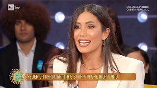 Federica Nargi grinta e simpatia che incantano  Da noi a ruota libera 24112024 [upl. by Secnarfyram]