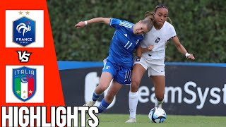 France vs Italy  All Goals amp Highlights  U23 Women’s International Friendly  040423 [upl. by Arde648]