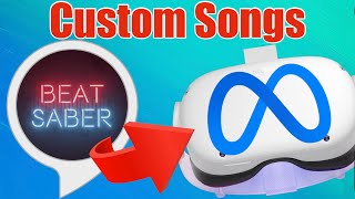 Beat Saber Custom Songs Tutorial deutsch  Oculus Quest 2 Beat Saber Custom Songs  Meta Quest 2 [upl. by Rahr]