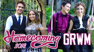 quotGet Ready With Mequot HOMECOMING 2016  Brooklyn and Bailey GRWM [upl. by Latta]