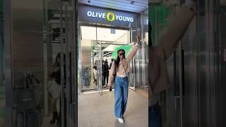 15 hours to S Korea first stop Olive amp Young of course kbeauty kbeautyskincare koreatravels [upl. by Dranreb]