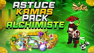 DOFUS MAROC Astuce Kamas  Pack Alchimiste  11m5 [upl. by Yleme545]