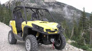 Commander 1000 XT UTV  First Day of the New CanAM Commander 1000 XT UTV [upl. by Walkling834]