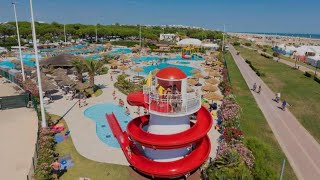 BIBIONE BEACH ITALY auf dem Campingplatz Villaggio Turistico Internazionale [upl. by Htebzile]