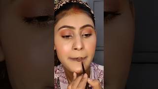 Lip combo for plumping lips👄 plumpliplove lipstick lipliner makeuptutorial hacks shorts [upl. by Arutek]