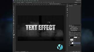 Photoshop Tutorial │ How to make Text Effect in Photoshop CC 2014 [upl. by Aeli]