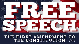 Free Speech The First Amendment Middle and High School Homeschooling Government Video [upl. by Attikin470]