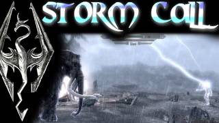 Skyrim Dragon Shouts  Storm Call [upl. by Fen]