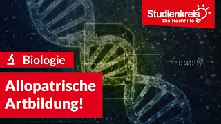 Allopatrische Artbildung  Biologie verstehen mit dem Studienkreis [upl. by Tamar]