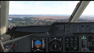 VATSIM MD11 descent and approach to JFK for the Cross the Land Americas event [upl. by Eidnil]