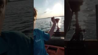 Trolling motor on an inflatable boat [upl. by Medardas63]