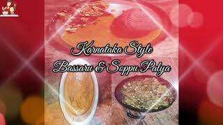 How to make Bassaru and Soppu Palya  Karnataka Famous  Rajeshwaris Cooking  Mothers Cooking [upl. by Blaise]