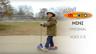 Micro Mini ORIGINAL Kids Scooter Overview by Micro Kickboard [upl. by Eiblehs]