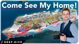 Norwegian Joy Full Ship Tour  My home at Sea  DeepDive [upl. by Ozner693]