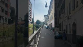 Naviglio martesana Milano [upl. by Eitten]