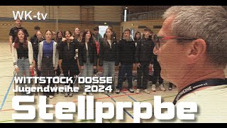 Jugendweihe Wittstock 2024  Die Stellprobe [upl. by Fisher]