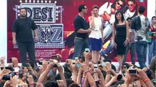 Desi Boyz Akshay Kumar John Abraham Deepika Padukone amp Chitrangada at Arindam Chaudhuri’s IIPM [upl. by Einhapets702]