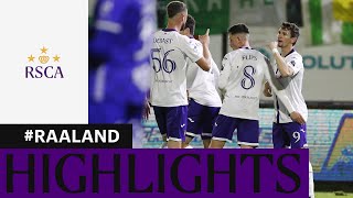 Highlights Cup RAAL  RSC Anderlecht  20232024 [upl. by Gamaliel]