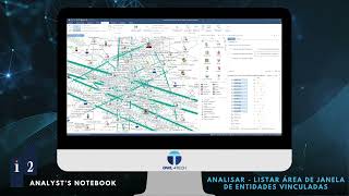 i2 Analysts Notebook Analisar Listar área de janela de entidades vinculadas [upl. by Ynaffyt294]